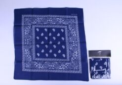 Boerenzakdoek donkerblauw