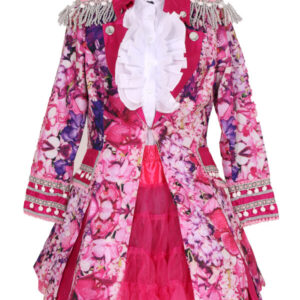 Carnavalsjas Flower pink dames