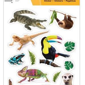 Decor stickers exotishe dieren