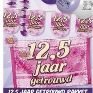 Feestpakket 12,5 jr getrouwd