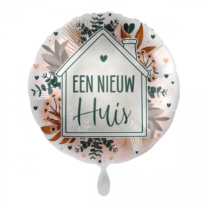 Folieballon Een nieuw huis