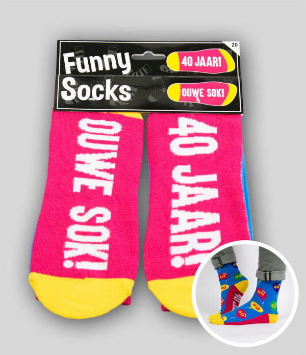 Funny Socks - 40 jaar !