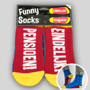 Funny Socks - Eindelijk Pensioen !