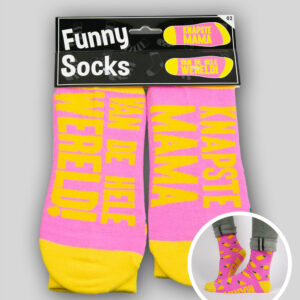 Funny Socks - Knapste Mama