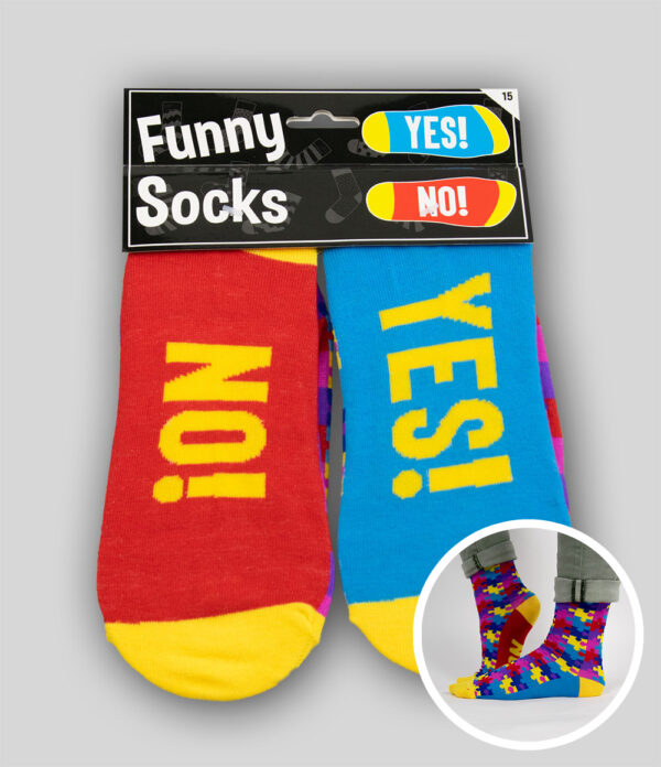 Funny Socks - Yes ! No !