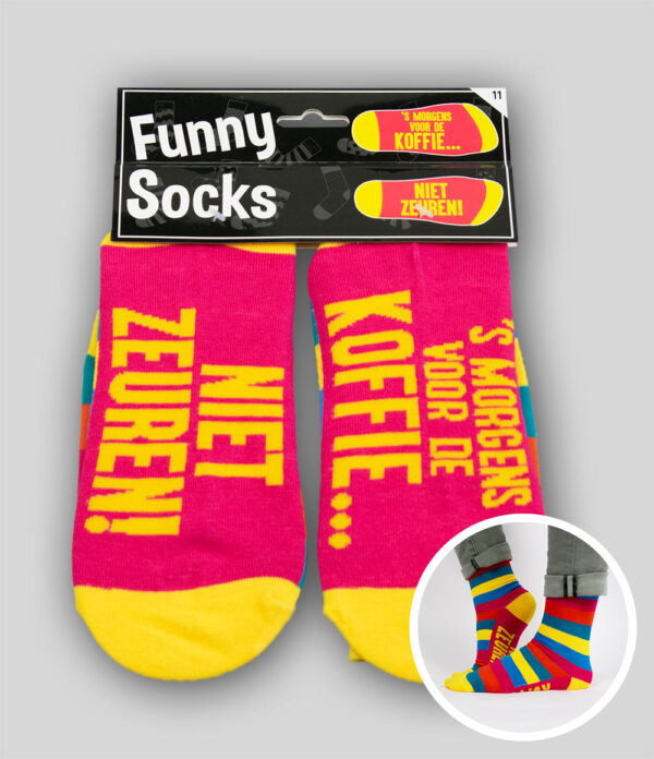 Funny Socks - 's Morgens voor de koffie