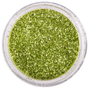 Glitterpoeder biodegradable apple green