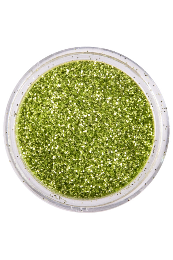 Glitterpoeder biodegradable apple green