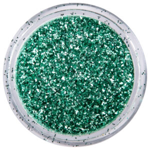 Glitterpoeder biodegradable sea green