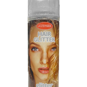 Haarspray glitterzilver 125 ml