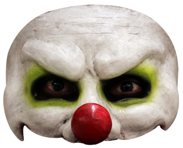 Half Mask Clowning (green)