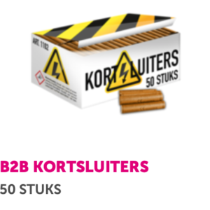 Kortsluiters - 50 stuks