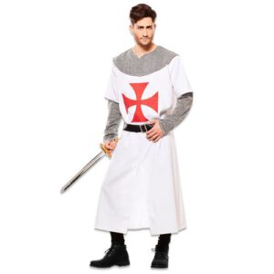 Kostuum Middeleeuwse ridder wit