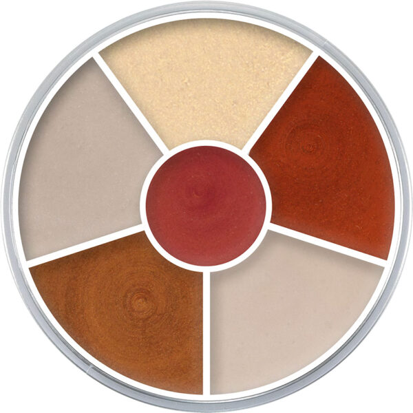 Kryolan Supracolor Interferenz 6-Col Wheel