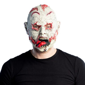 Latex hoofdmasker Undead