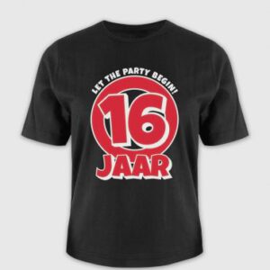 Leeftijd Shirt 16 jaar