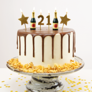 Party cake candles - 21