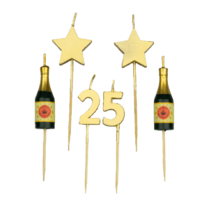 Party cake candles - 25