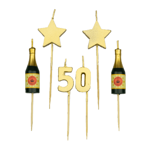 Party cake candles - 50