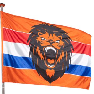 Polyestervlag brullende leeuw