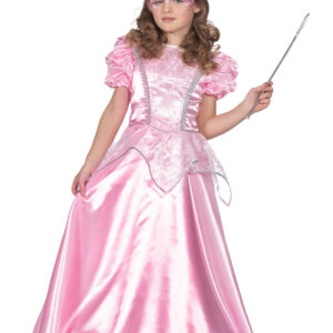 Prinsessen jurk lang roze