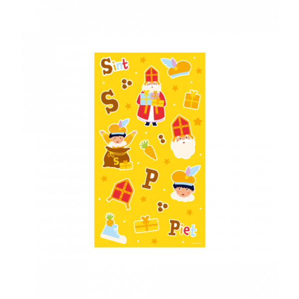 Sinterklaas Stickervellen