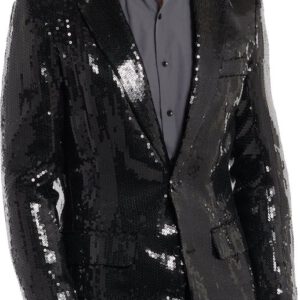 Suitmeister blazer Sequins Black