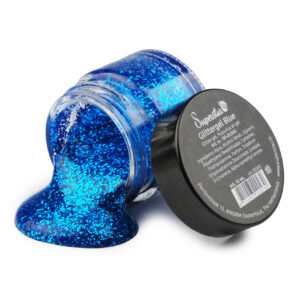 Superstar glittergel blauw