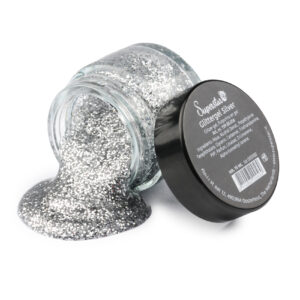 Superstar glittergel zilver