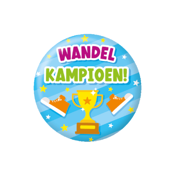 Button Wandelkampioen !