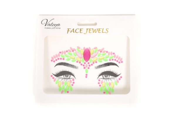 Face Jewels Glow in the dark