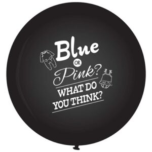 Gender Reveal Ballon 90cm + Helium