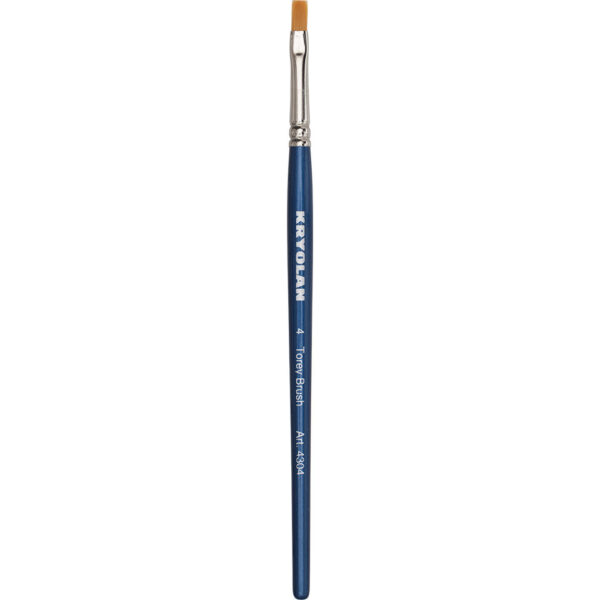 Kryolan Penseel Torey Flat Brush 4 - 4304