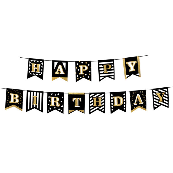 Letterslinger Party Time "Happy Birthday"