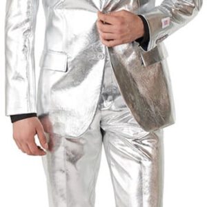 Opposuits Shiny Silver