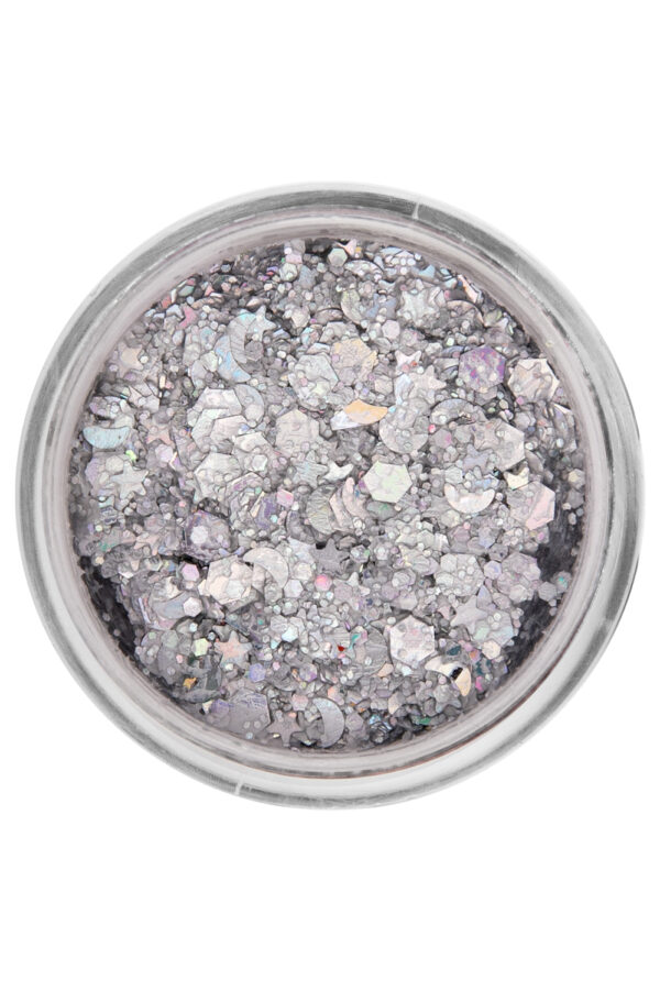 PXP Chunky glitter creme lucky silver