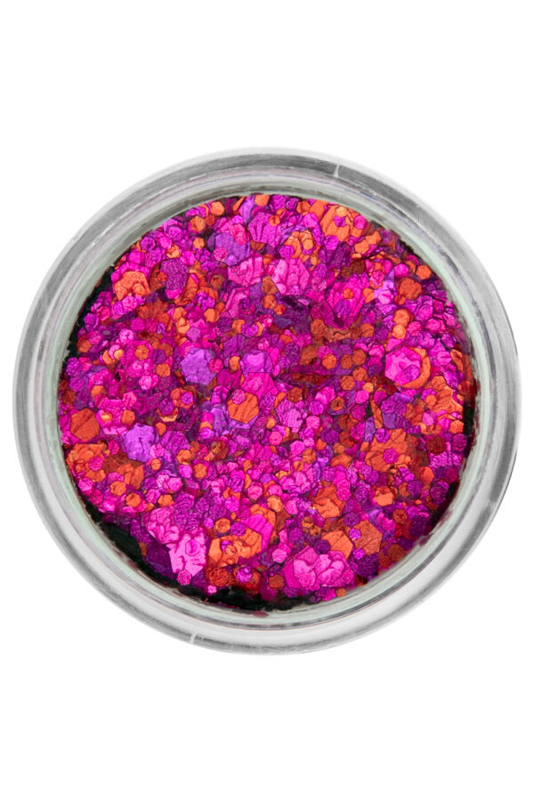 PXP Chunky glitter creme roze dame