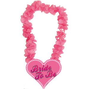 Roze Hawaikrans Bride to Be