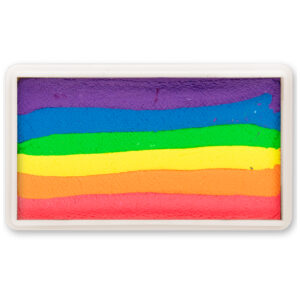 Splitcake neon regenboog