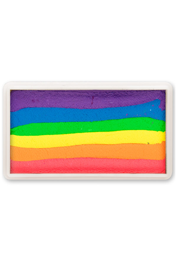 Splitcake neon regenboog