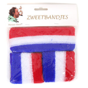 Zweetbandjes set NL